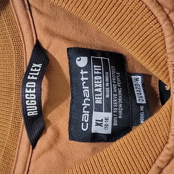 Carhartt Rugged Flexx Relaxed Fit Insulated Brown Vest Size XL - Picture 2 of 9